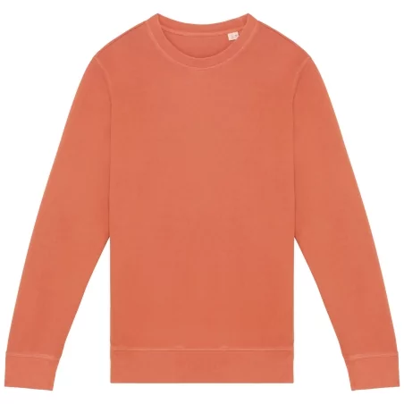 Sweat-shirt écoresponsable à col rond French Terry unisexe