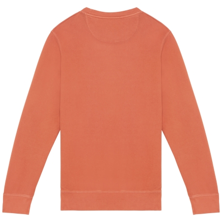 Sweat-shirt écoresponsable à col rond French Terry unisexe