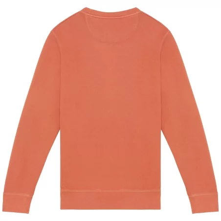 Sweat-shirt écoresponsable à col rond French Terry unisexe