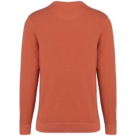 Sweat-shirt écoresponsable à col rond French Terry unisexe