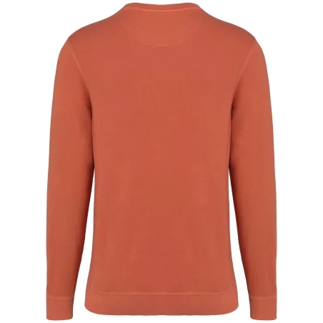 Sweat-shirt écoresponsable à col rond French Terry unisexe