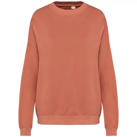 Sweat-shirt écoresponsable oversize French Terry unisexe