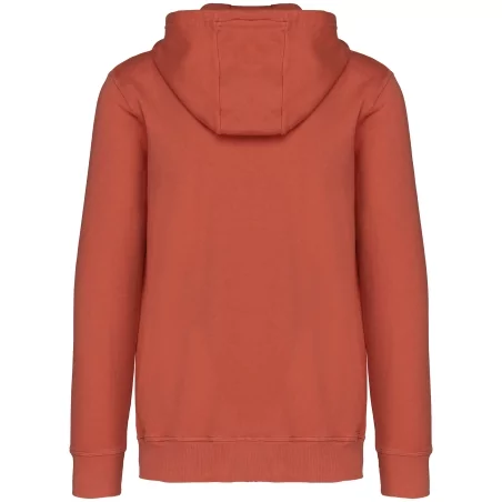 Sweat-shirt écoresponsable zippé à capuche French Terry unisexe
