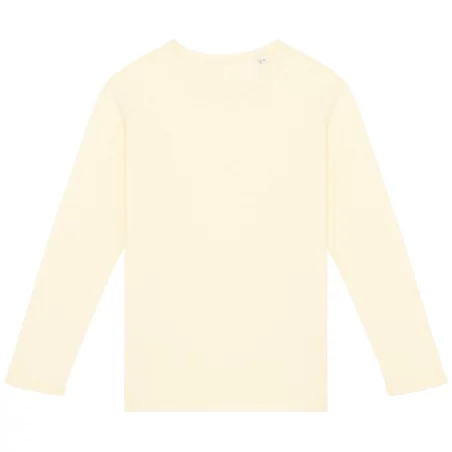 Sweat-shirt écoresponsable à col rond délavé French Terry unisexe