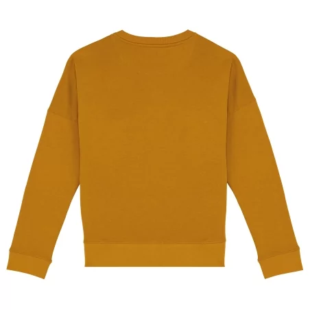 Sweat-shirt écoresponsable à épaules tombantes femme