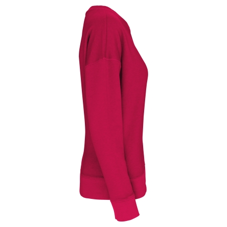 Sweat-shirt écoresponsable à épaules tombantes femme