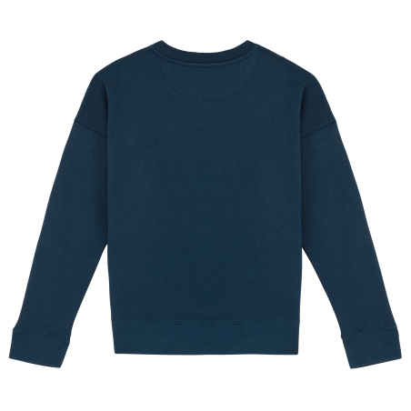 Sweat-shirt écoresponsable à épaules tombantes femme