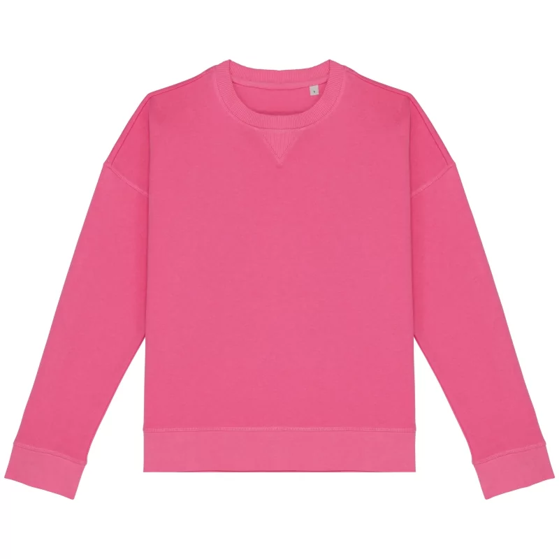 Sweat-shirt écoresponsable à épaules tombantes femme