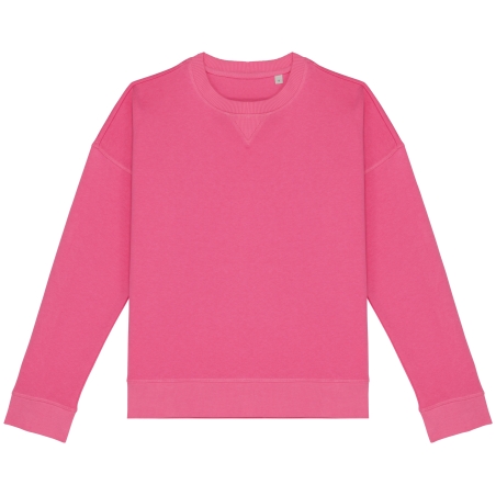 Sweat-shirt écoresponsable à épaules tombantes femme