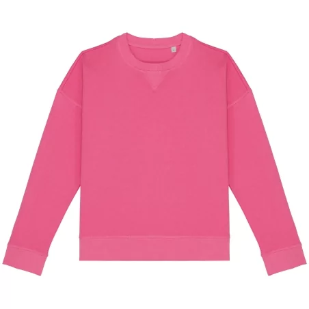 Sweat-shirt écoresponsable à épaules tombantes femme