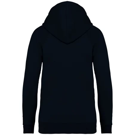 Sweat-shirt écoresponsable à capuche raglan femme