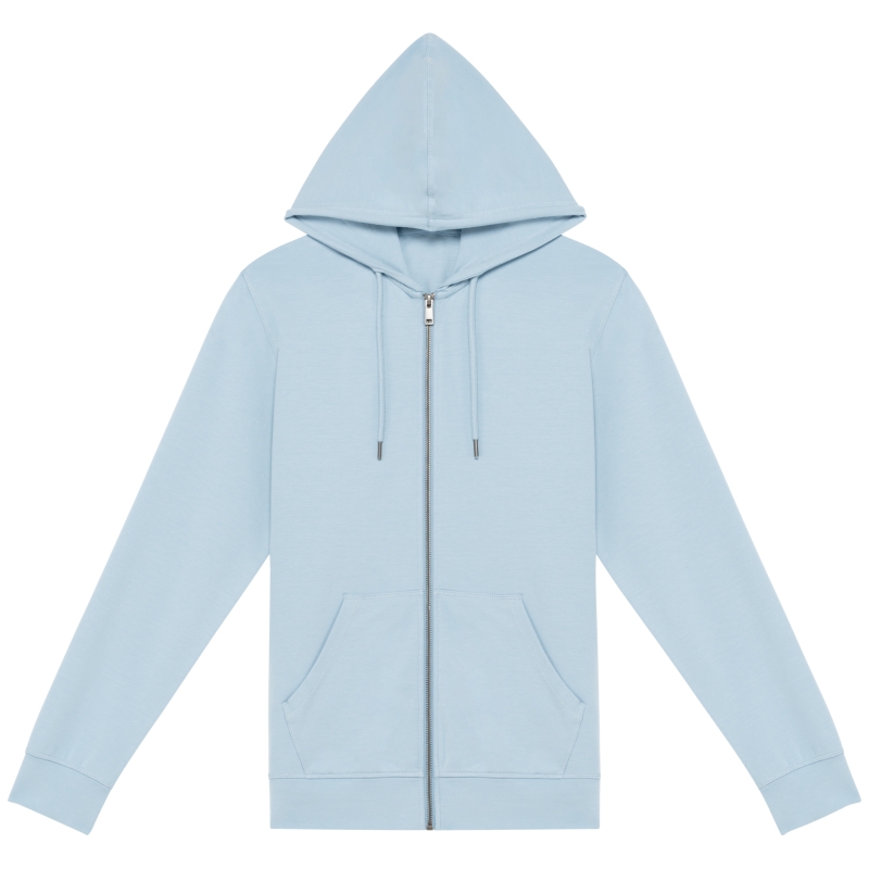 Sweat-shirt écoresponsable zippé à capuche en modal homme
