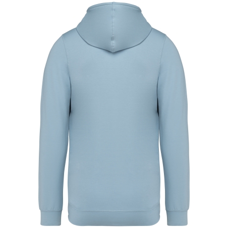 Sweat-shirt écoresponsable zippé à capuche en modal homme