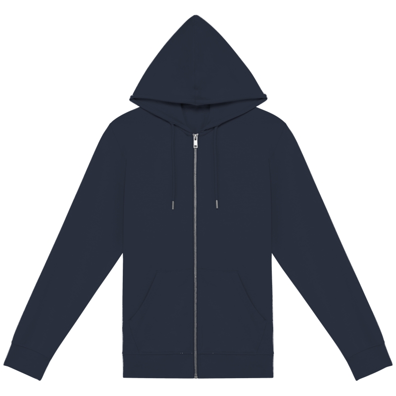 Sweat-shirt écoresponsable zippé à capuche en modal homme