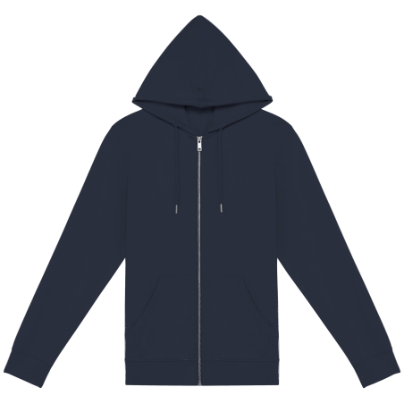 Sweat-shirt écoresponsable zippé à capuche en modal homme