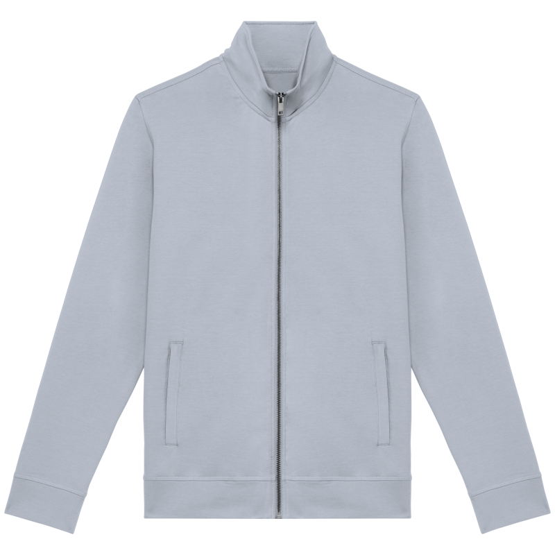 Sweat-shirt écoresponsable zippé en modal homme