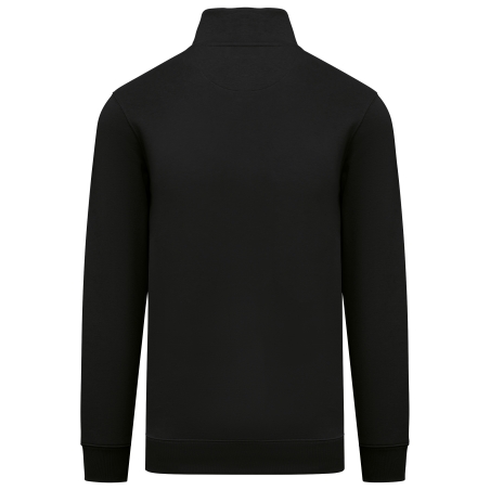 Sweat-shirt écoresponsable à col montant zippé homme