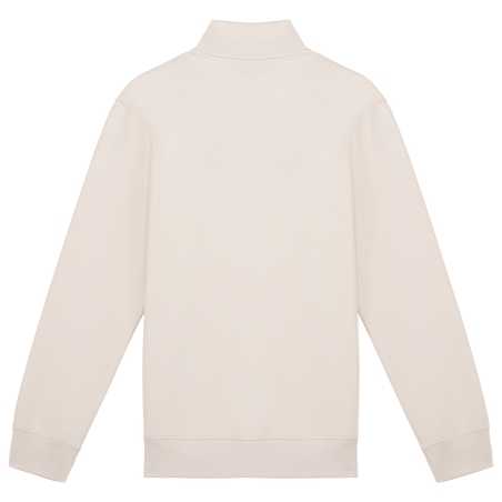 Sweat-shirt écoresponsable à col montant zippé homme