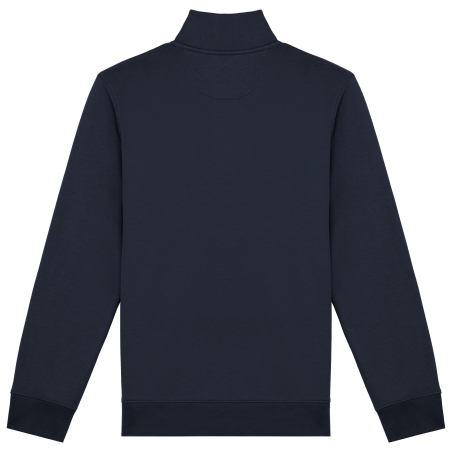 Sweat-shirt écoresponsable à col montant zippé homme