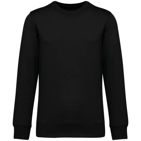 Sweat-shirt écoresponsable à col rond à épaules tombantes French Terry unisexe