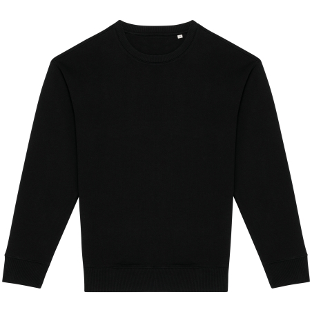 Sweat-shirt écoresponsable à col rond à épaules tombantes French Terry unisexe