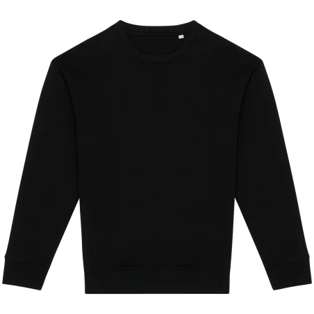 Sweat-shirt écoresponsable à col rond à épaules tombantes French Terry unisexe
