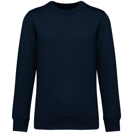 Sweat-shirt écoresponsable à col rond à épaules tombantes French Terry unisexe