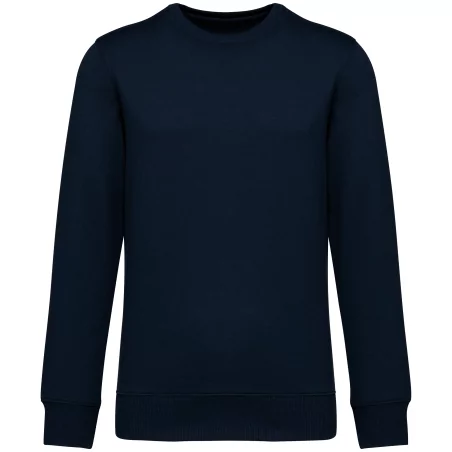 Sweat-shirt écoresponsable à col rond à épaules tombantes French Terry unisexe