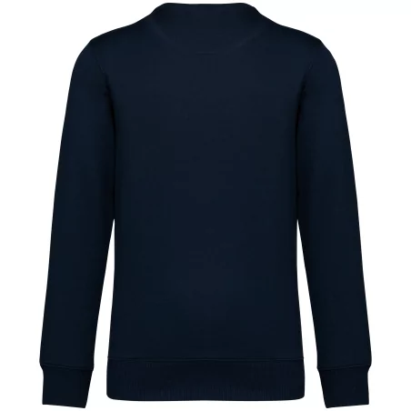Sweat-shirt écoresponsable à col rond à épaules tombantes French Terry unisexe