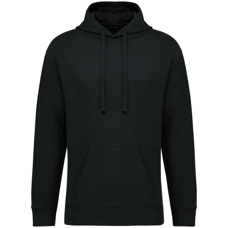 Sweat-shirt écoresponsable à capuche à épaules tombantes French Terry unisexe