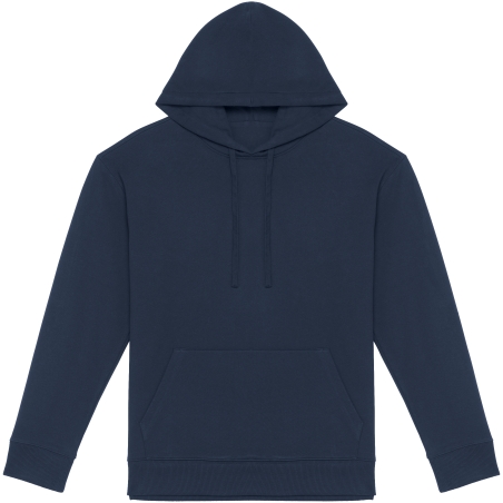 Sweat-shirt écoresponsable à capuche à épaules tombantes French Terry unisexe