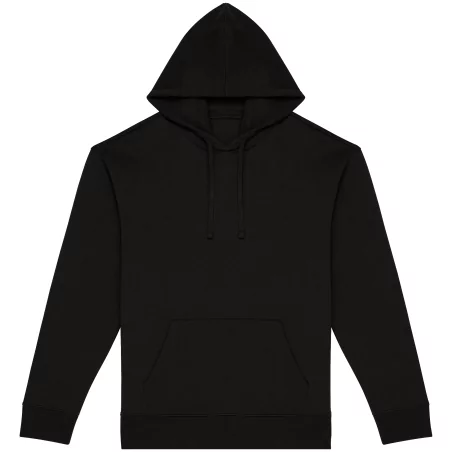 Sweat-shirt écoresponsable à capuche à épaules tombantes molleton gratté unisexe
