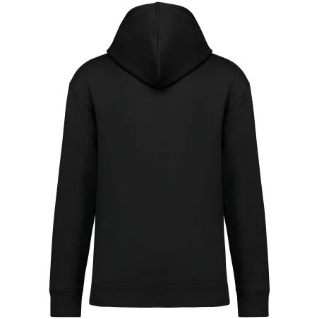 Sweat-shirt écoresponsable à capuche à épaules tombantes molleton gratté unisexe