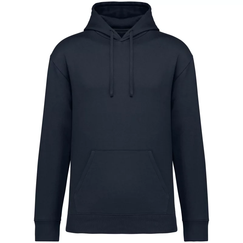 Sweat-shirt écoresponsable à capuche à épaules tombantes molleton gratté unisexe