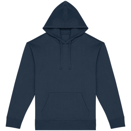 Sweat-shirt écoresponsable à capuche à épaules tombantes molleton gratté unisexe