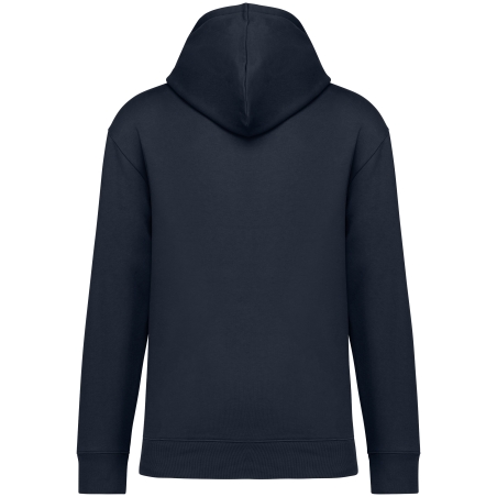 Sweat-shirt écoresponsable à capuche à épaules tombantes molleton gratté unisexe