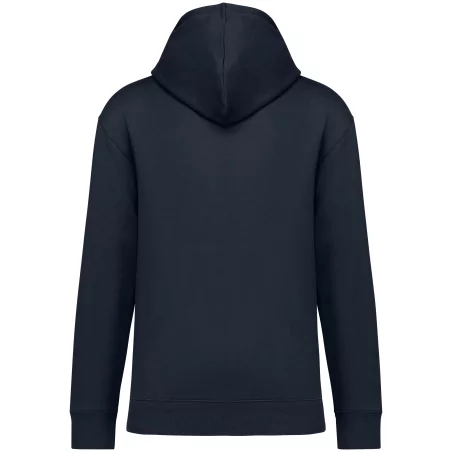 Sweat-shirt écoresponsable à capuche à épaules tombantes molleton gratté unisexe