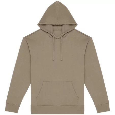 Sweat-shirt écoresponsable à capuche à épaules tombantes molleton gratté unisexe