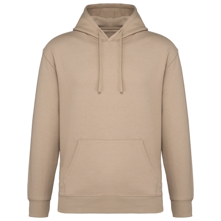 Sweat-shirt écoresponsable à capuche à épaules tombantes molleton gratté unisexe