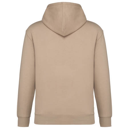 Sweat-shirt écoresponsable à capuche à épaules tombantes molleton gratté unisexe