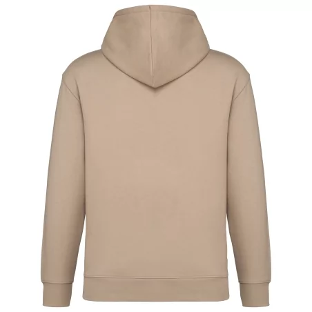 Sweat-shirt écoresponsable à capuche à épaules tombantes molleton gratté unisexe
