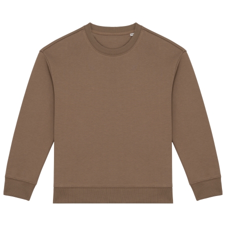 Sweat-shirt écoresponsable à col rond oversize enfant