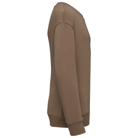 Sweat-shirt écoresponsable à col rond oversize enfant