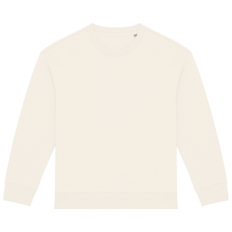 Sweat-shirt écoresponsable à col rond oversize enfant