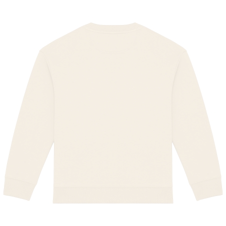Sweat-shirt écoresponsable à col rond oversize enfant