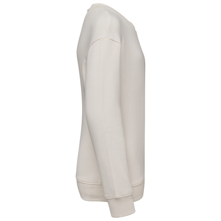 Sweat-shirt écoresponsable à col rond oversize enfant
