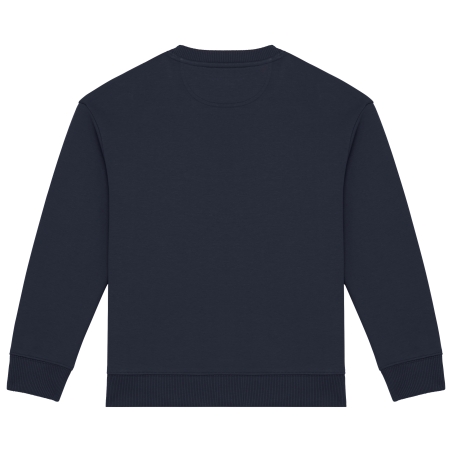 Sweat-shirt écoresponsable à col rond oversize enfant
