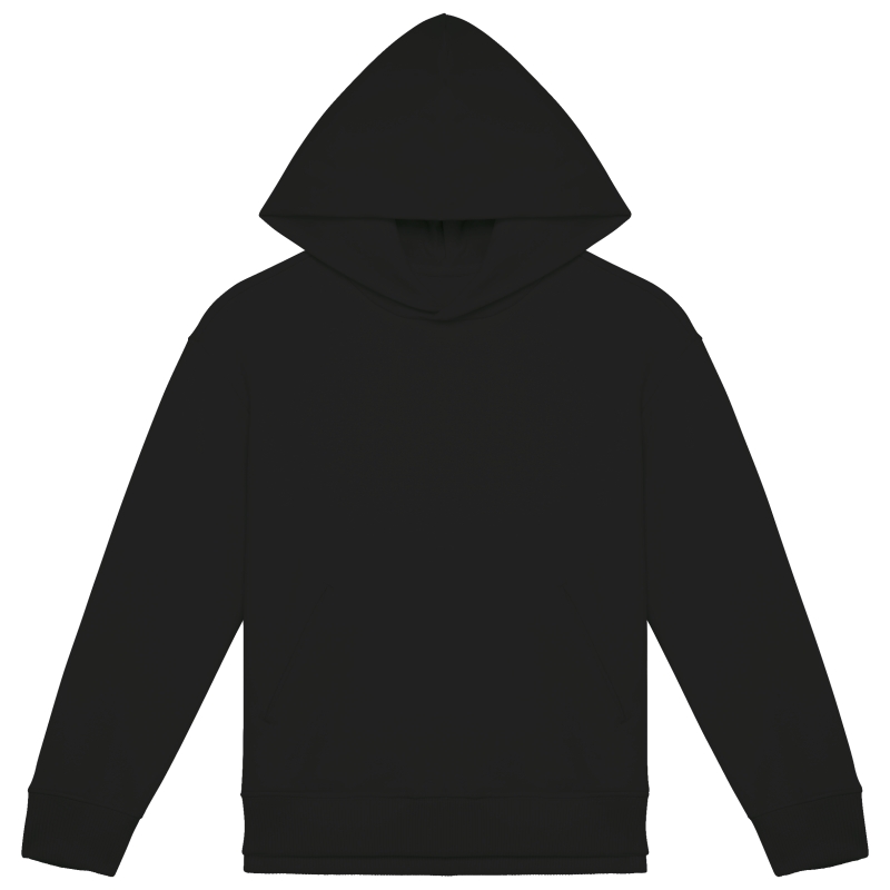 Sweat-shirt écoresponsable à capuche oversize enfant