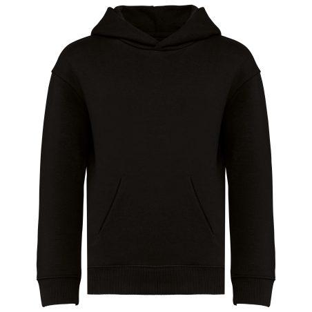 Sweat-shirt écoresponsable à capuche oversize enfant