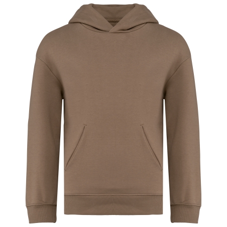 Sweat-shirt écoresponsable à capuche oversize enfant